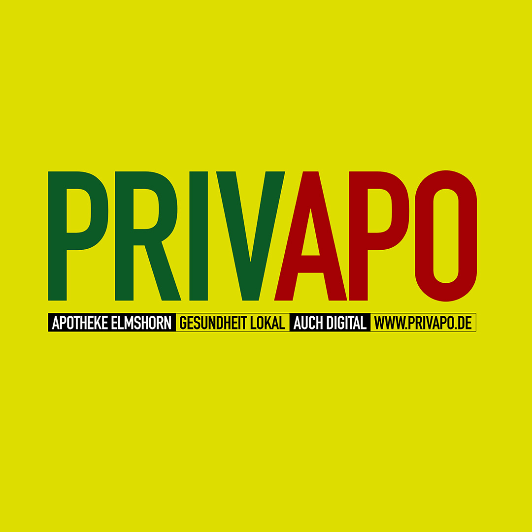 Privapo Logo Ralf Kruse Markendesign und Brand Identity, Privilegierte Apotheke Elmshorn