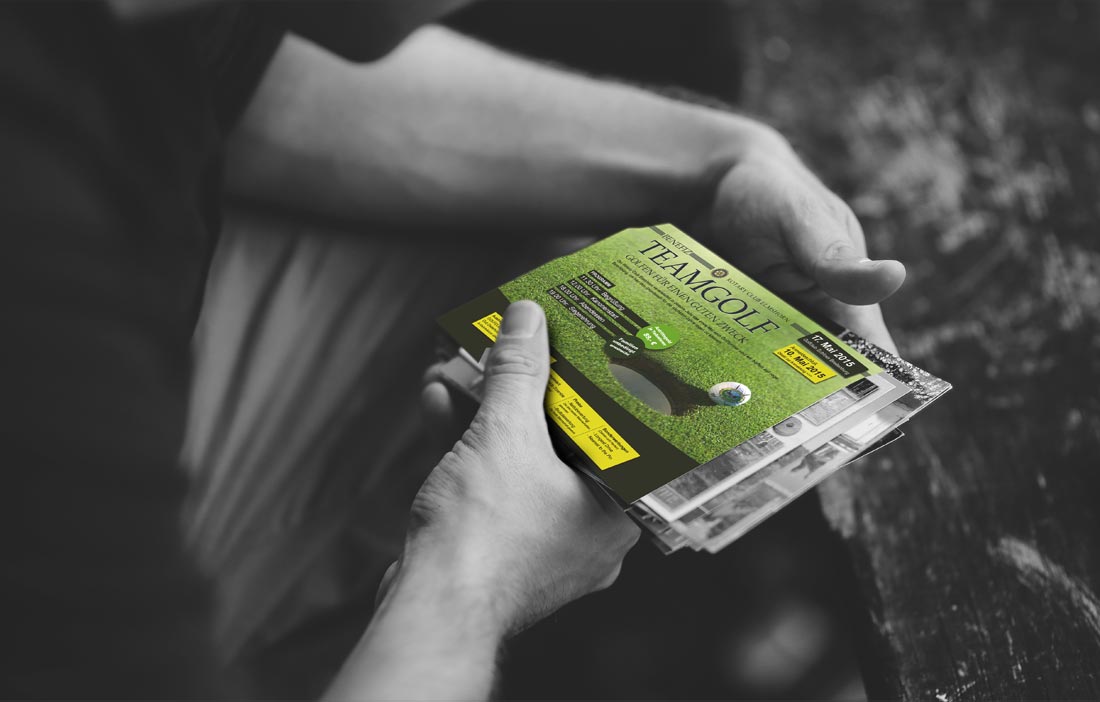 Ralf-Kruse-Referenz-Golfflyer Ralf Kruse Markendesign, Brand Identity, Werbung und Marketing